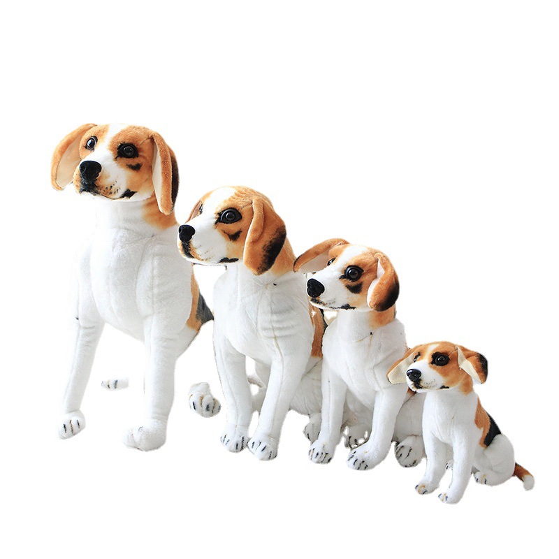 犬 ぬいぐるみ 本物そっくりなビーグル犬のぬいぐるみ四サイズ展開