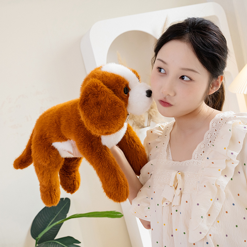 犬 ぬいぐるみ なかよし子犬のぬくもりパートナー