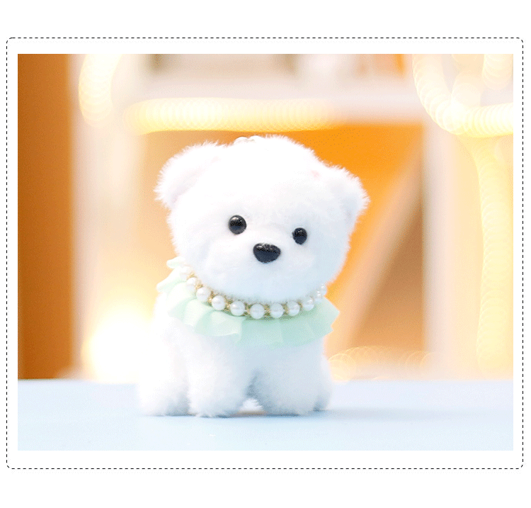 犬 ぬいぐるみ ふわもこトイプードル姫君