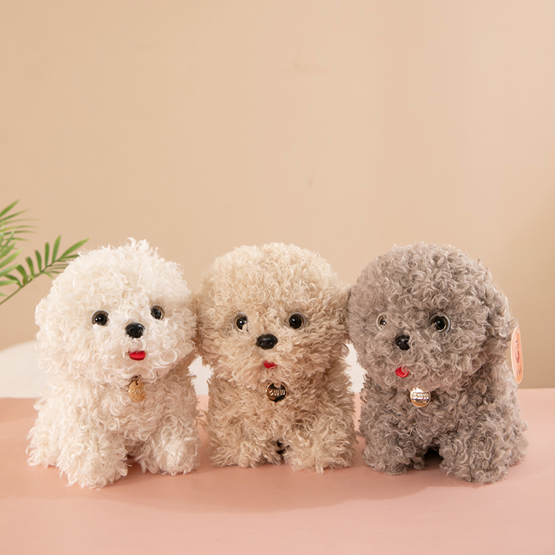犬 ぬいぐるみ もふもふトイプードル抱っこ友達