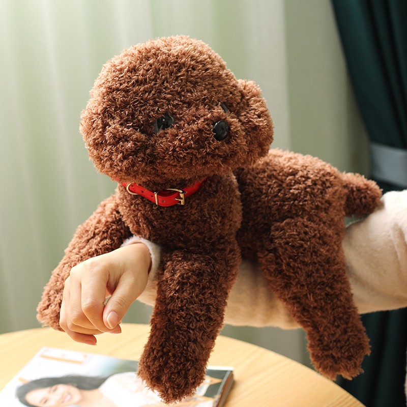 犬 ぬいぐるみ もこもこトイプードルの抱き枕