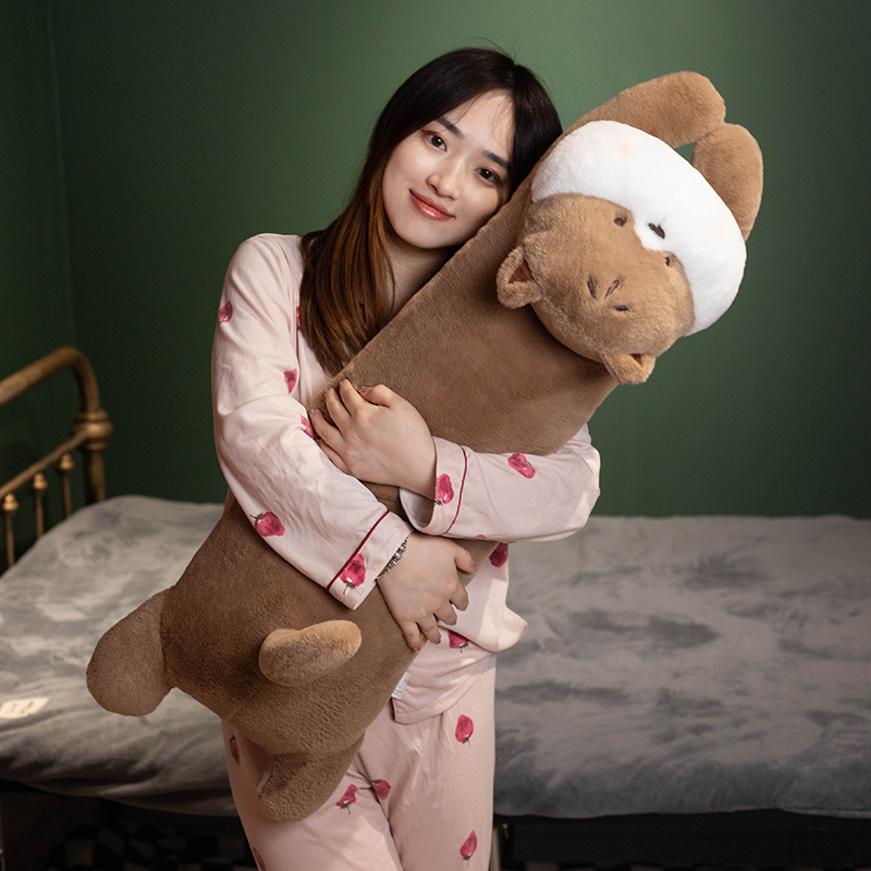 犬 ぬいぐるみ もちふわ抱き枕 眠りの友