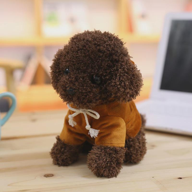 犬 ぬいぐるみ もこもこプードル 小さなお友達
