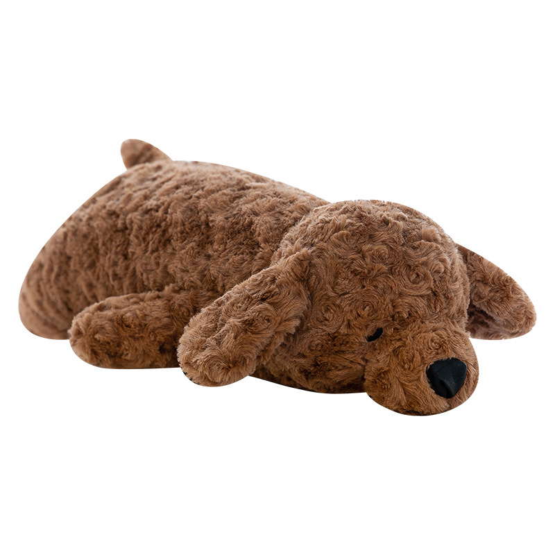 犬 ぬいぐるみ ごろ寝姿のもふもふ柴犬風抱き枕ぬいぐるみ