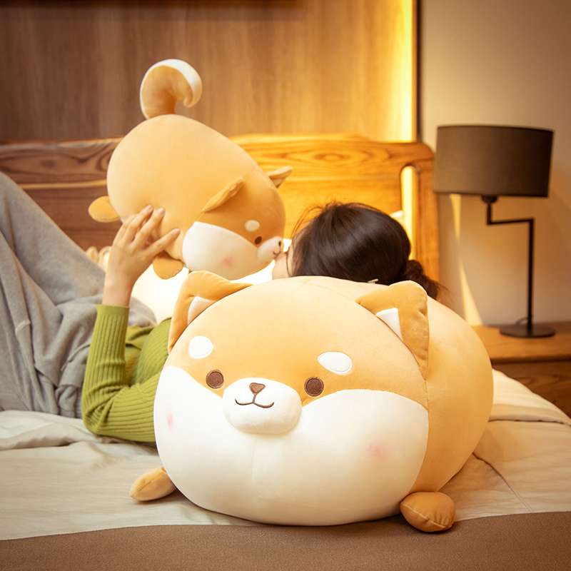 犬 ぬいぐるみ もちふわ柴犬抱き枕