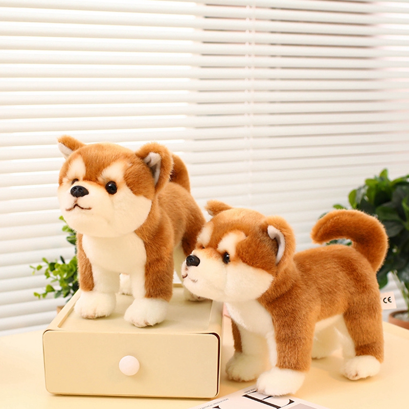 犬 ぬいぐるみ もふもふ忠犬 柴ぬいぐるみ