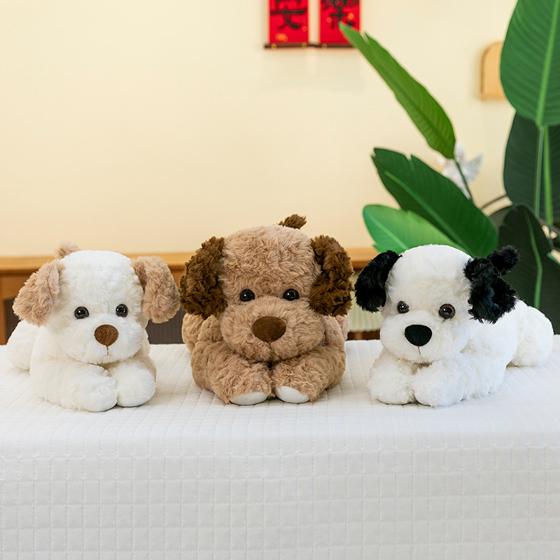 犬 ぬいぐるみ ふわふわもこもこシュナウザー風抱き枕犬ぬいぐるみ