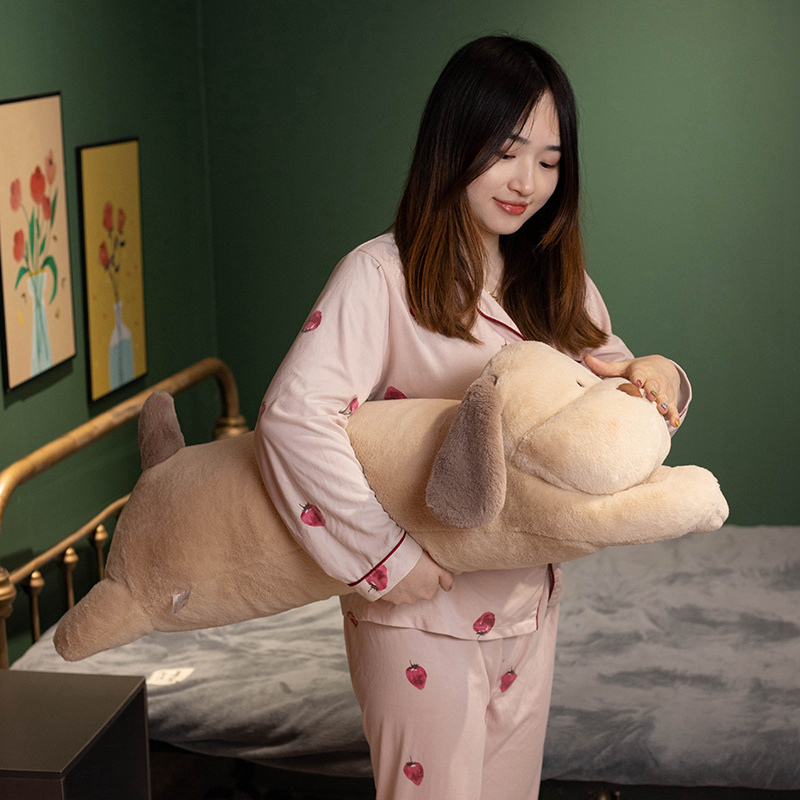 犬 ぬいぐるみ もちふわ抱き枕 眠りの友