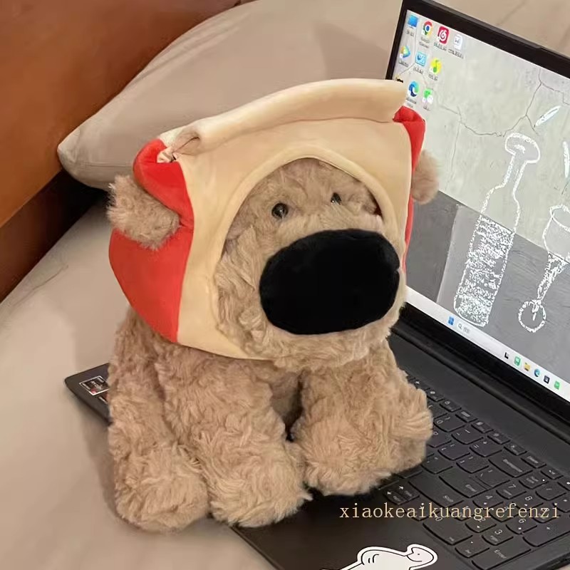 犬 ぬいぐるみ もぐもぐプードル君