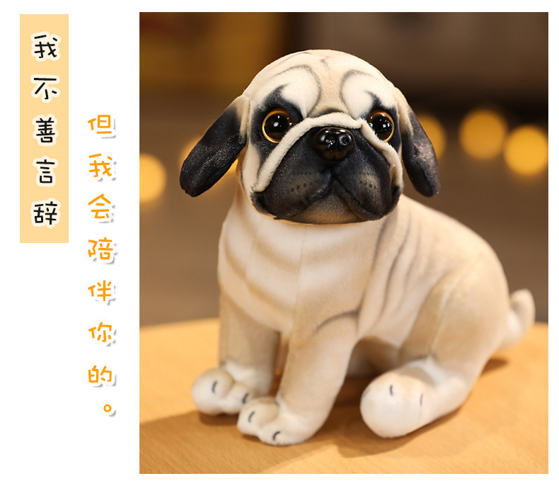 犬 ぬいぐるみ リアル表情の小型犬ぬいぐるみセット