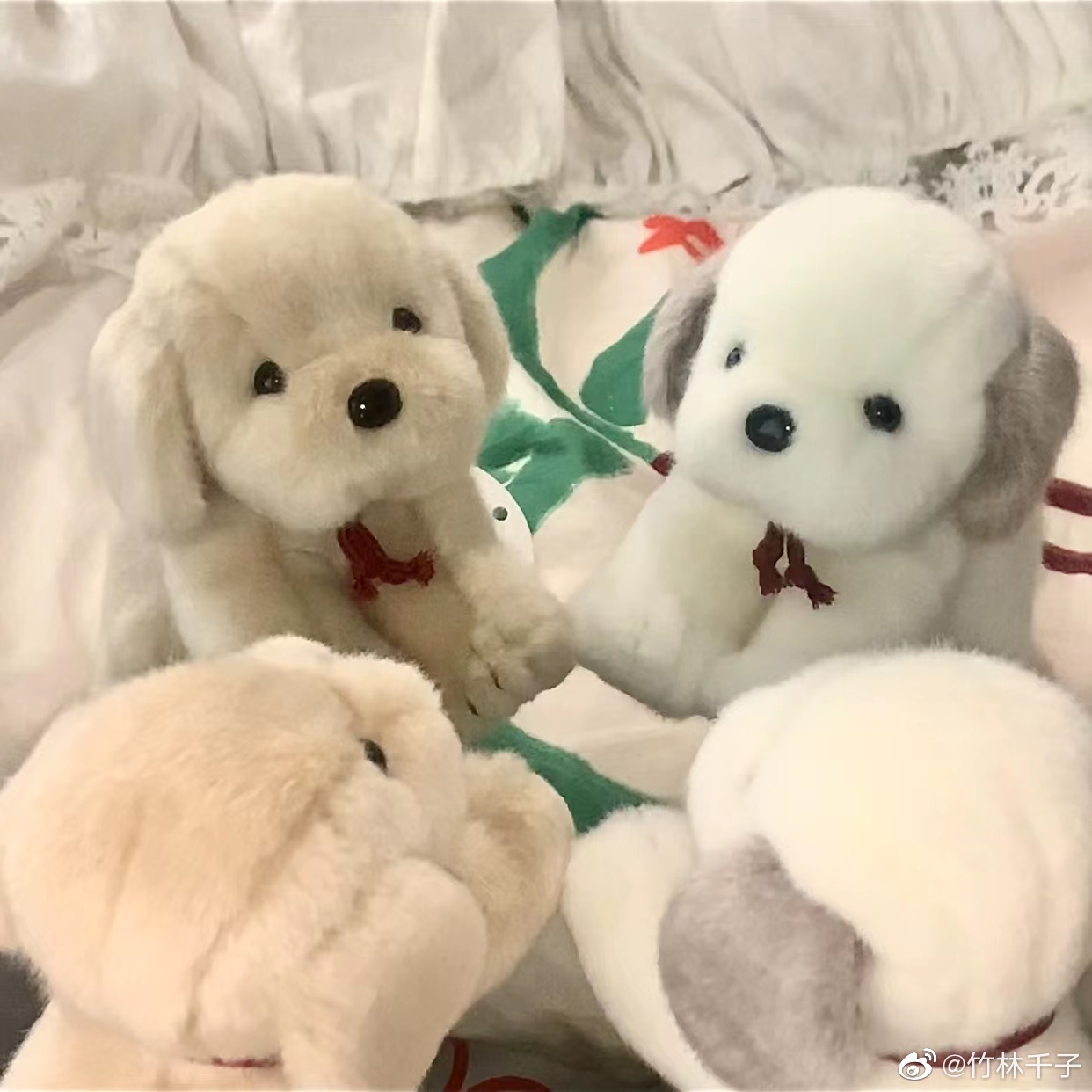 犬 ぬいぐるみ もふもふ子犬ちゃん
