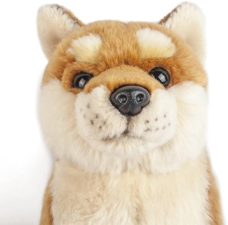 犬 ぬいぐるみ もふもふ忠犬 まめしば