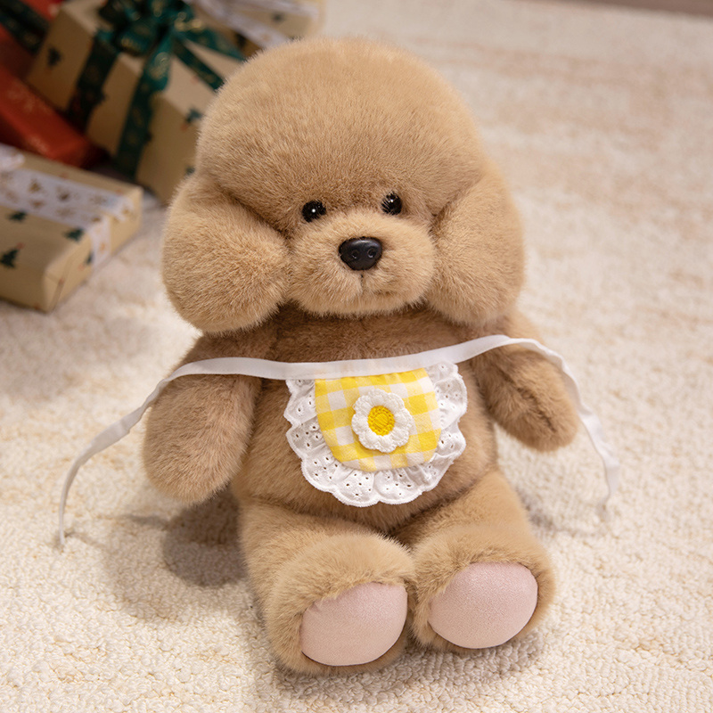 犬 ぬいぐるみ もふもふトイプードル抱きぬいぐるみ