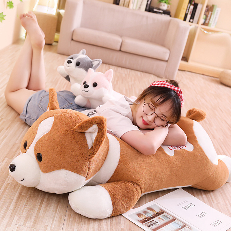 犬 ぬいぐるみ 抱きしめたくなる柴犬の親友