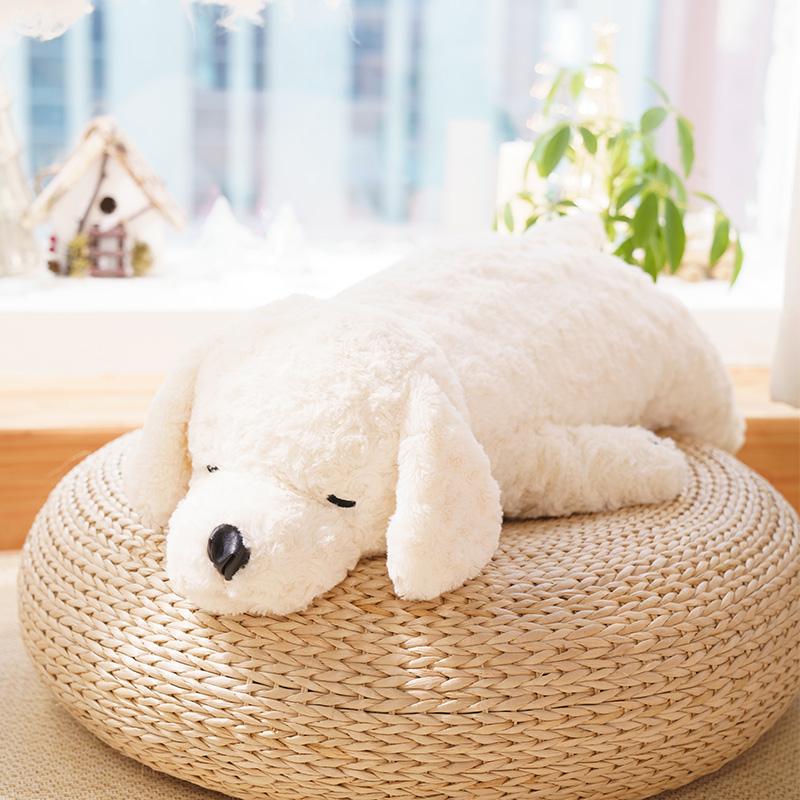 犬 ぬいぐるみ おやすみトイプードル 添い寝ぬいぐるみ
