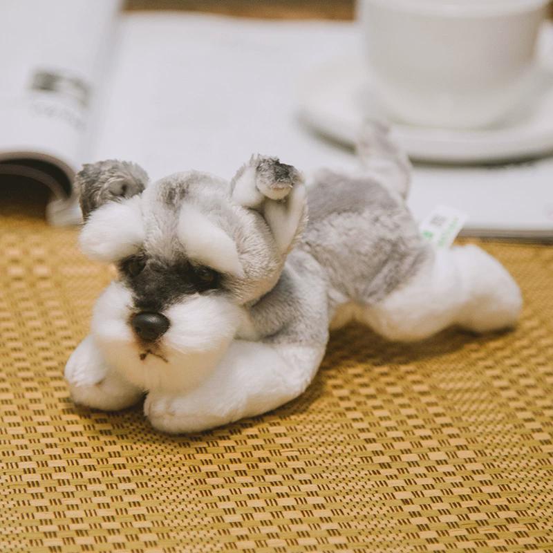 犬 ぬいぐるみ もふもふシュナウザーの仲間たち