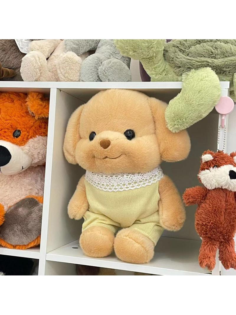 犬 ぬいぐるみ おめかしわんこ 優しい微笑み