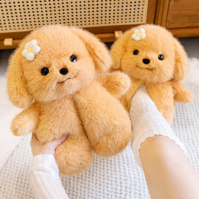 犬 ぬいぐるみ もふもふ癒しの仔犬ぬいぐるみ