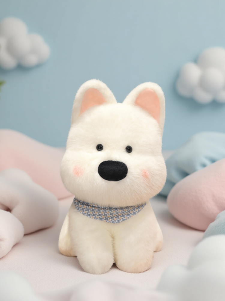 犬 ぬいぐるみ ふわもち秋田子犬ぬいぐるみ