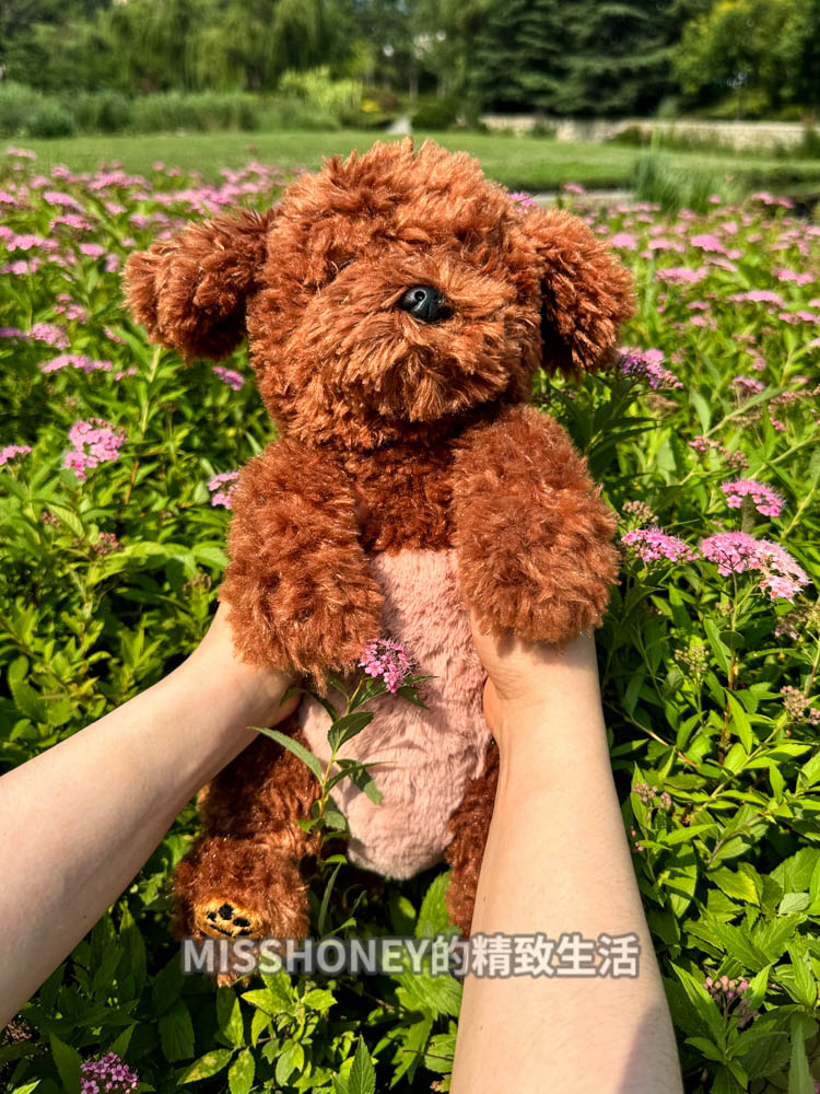 犬 ぬいぐるみ もふもふトイプードルの親友