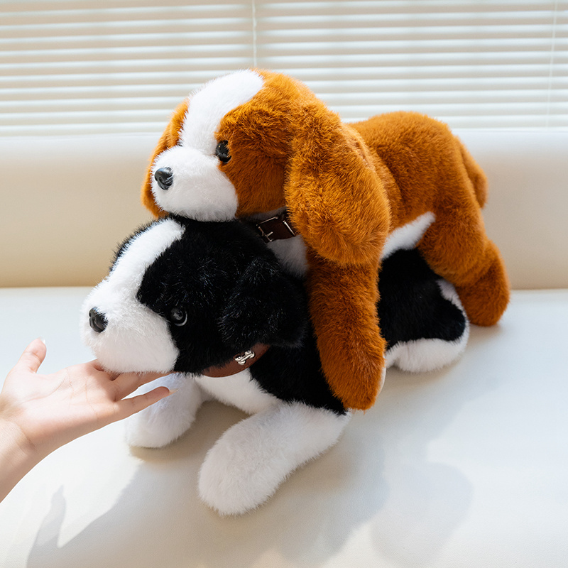 犬 ぬいぐるみ なかよし子犬のぬくもりパートナー