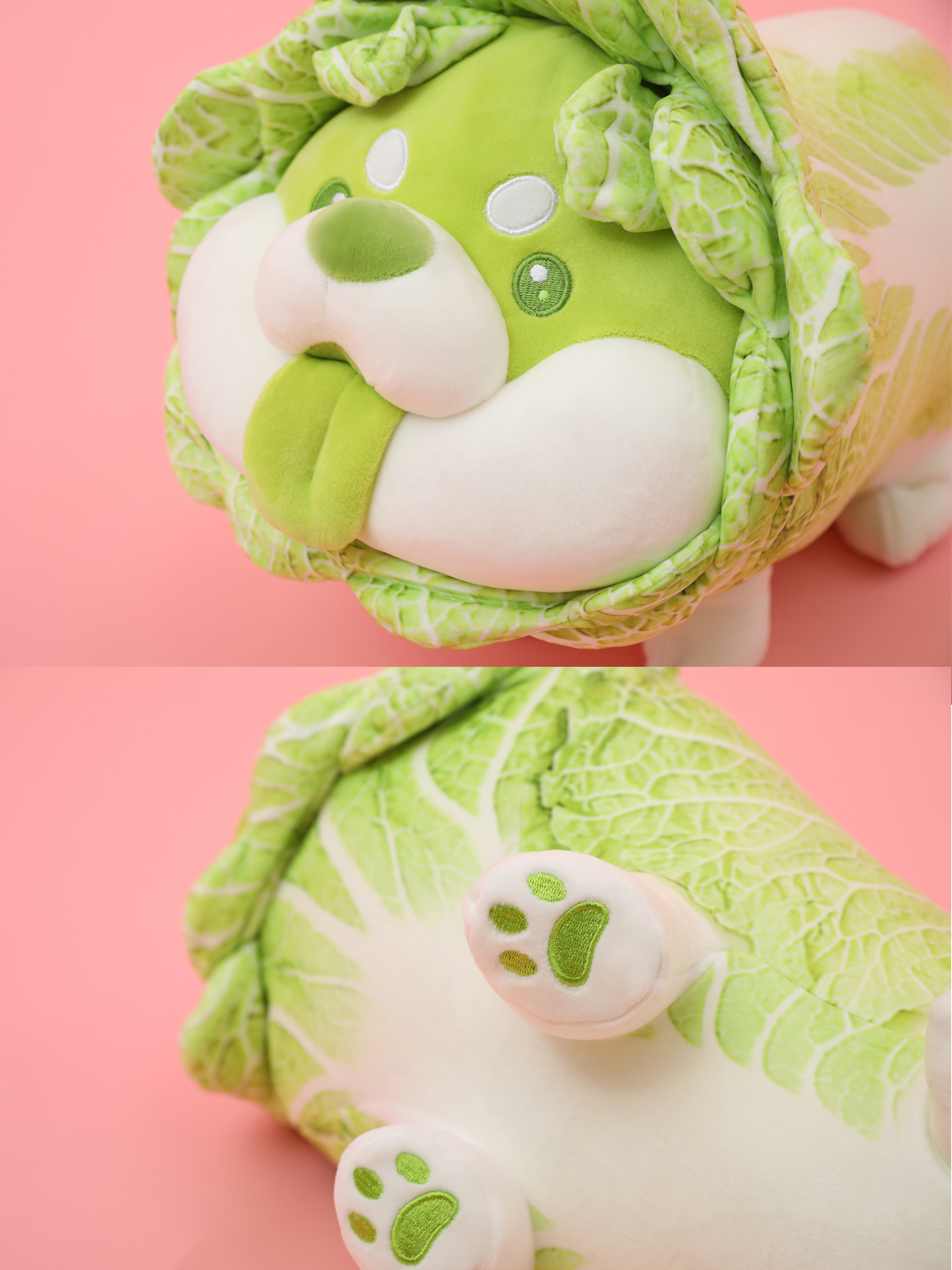 犬 ぬいぐるみ 白菜