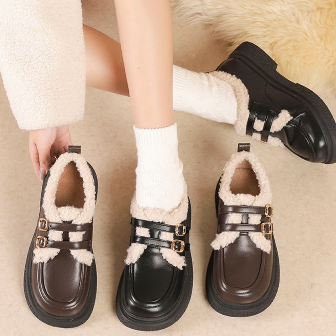 モカシン ブーツ ボアライン モカシンブーツ
