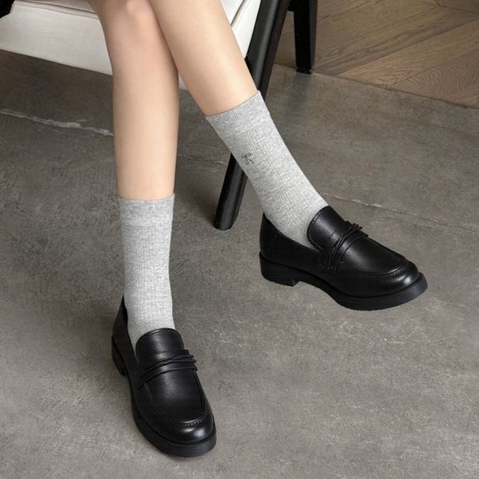 モカシン 上品なモカシンローファー