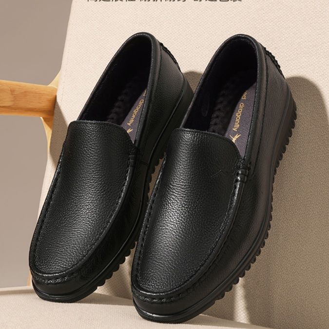 モカシン 上質牛革モカシンローファー