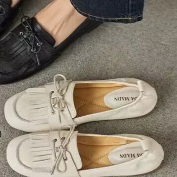 モカシン レディースキルトローファー美脚パンプス