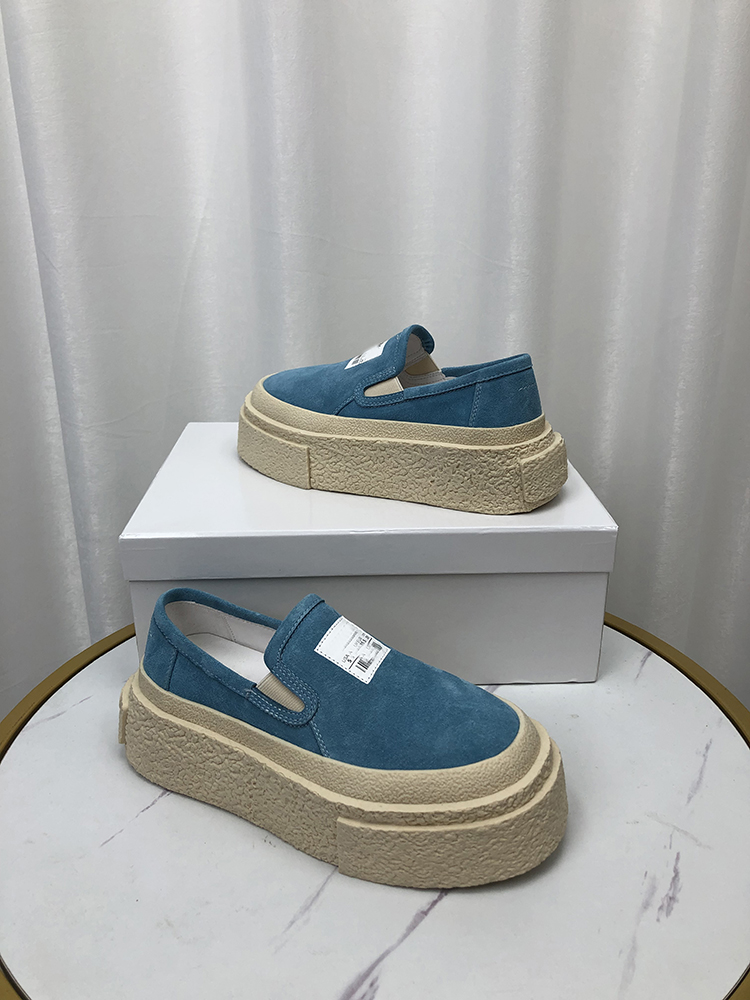 モカシン 厚底モカシンスリッポン
