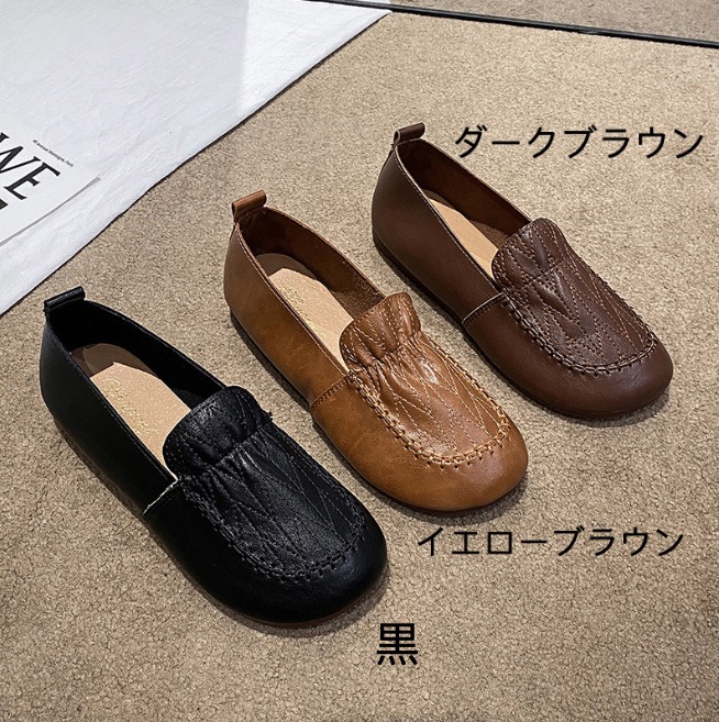 レディース モカシン風ローファー 柔らかソール 歩きやすい