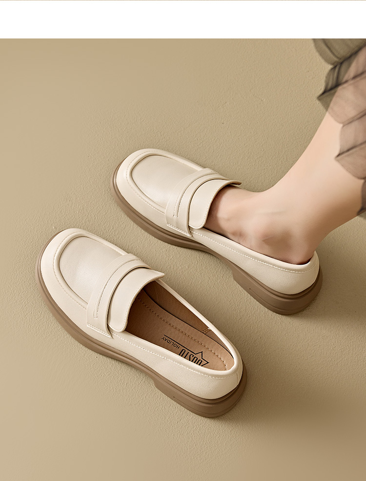 モカシン しなやか歩みモカシンローファー