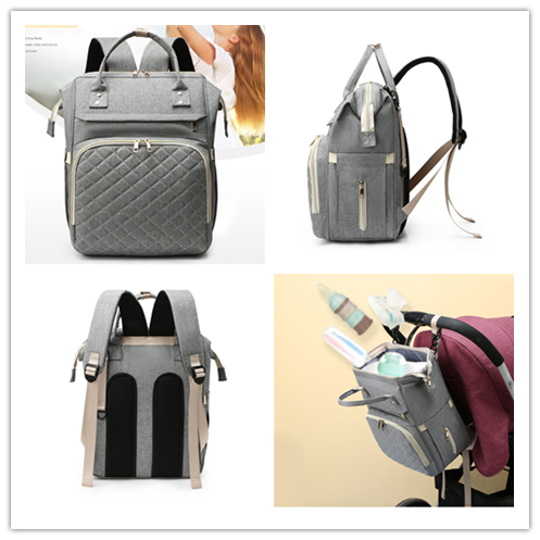 多機能大容量マザーズバッグ リュック型 6色展開