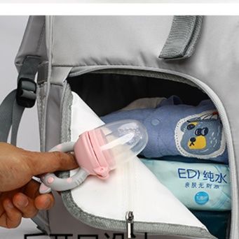マザーズバッグ マザーズバッグ 世界旅行柄の多機能マザーズリュック