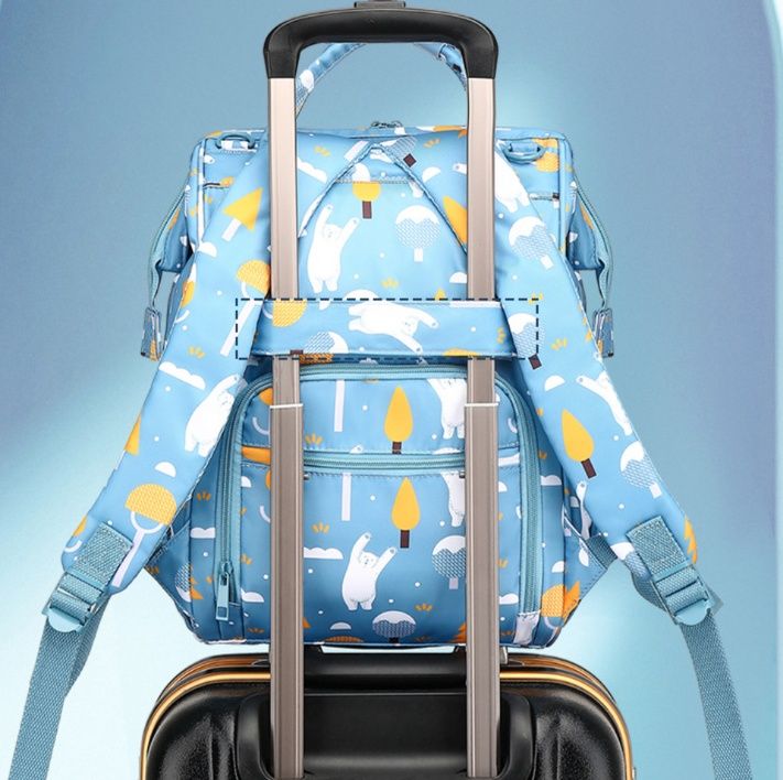 マザーズバッグ マザーズバッグ シンプル上品マルチポケットリュック