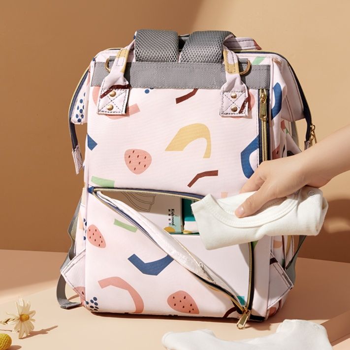マザーズバッグ 多機能収納育児背負いかばん