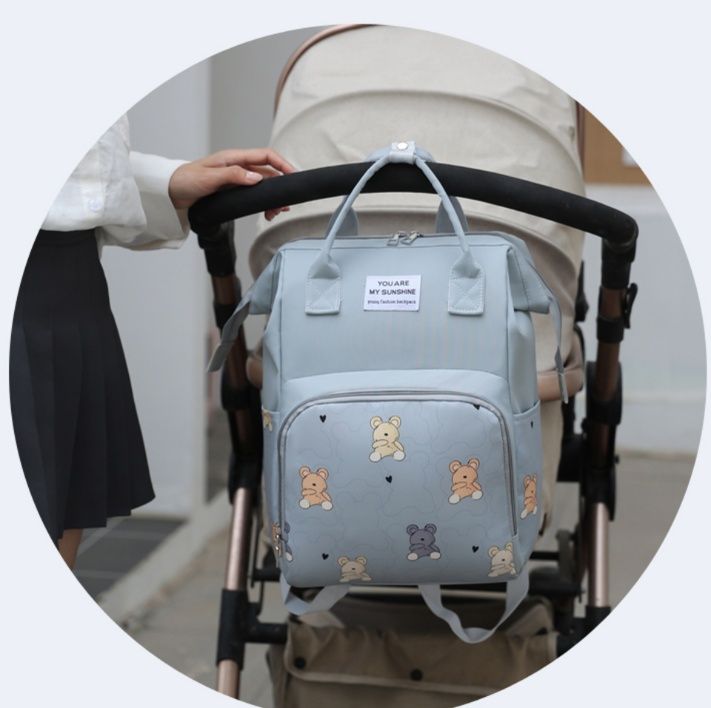 マザーズバッグ 多機能ポケット付きママの相棒リュック