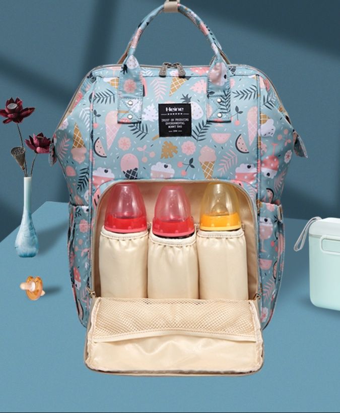 マザーズバッグ 大容量トロピカル多機能マザーズリュック
