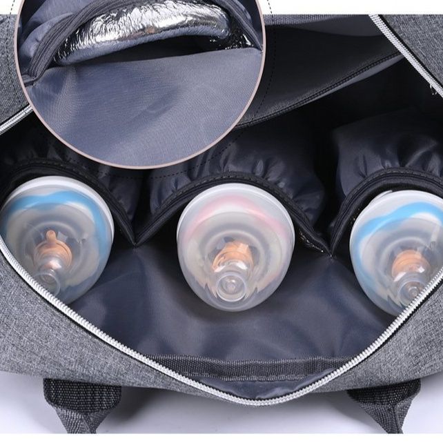 マザーズバッグ 幾何学模様キルティング大容量2way通勤バッグ