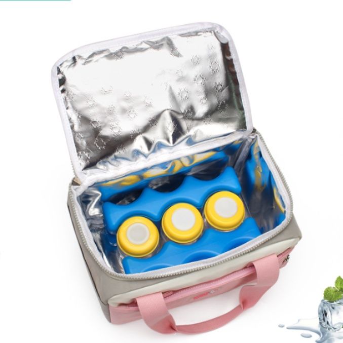 マザーズバッグ 保冷機能付き大容量手提げ大きめ収納バッグ