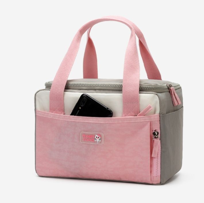 マザーズバッグ 保冷機能付き大容量手提げ大きめ収納バッグ