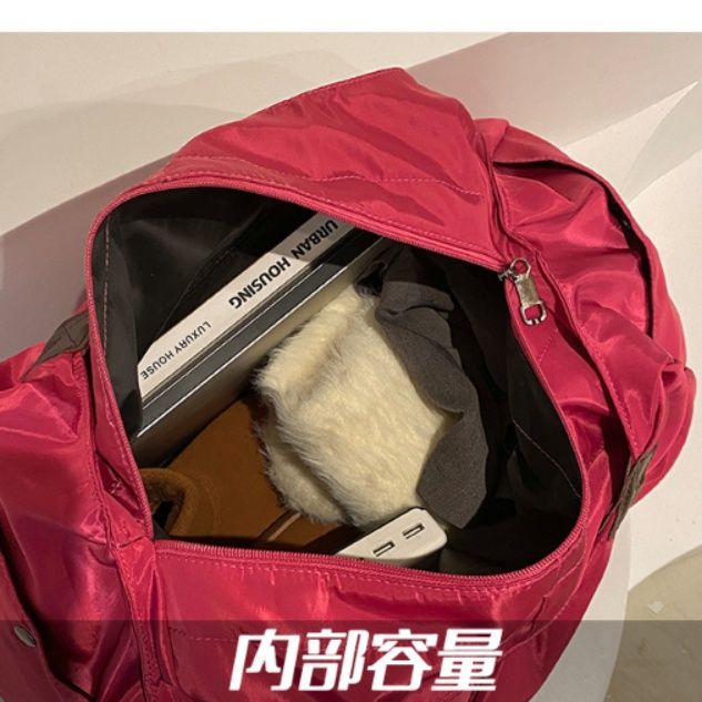 マザーズバッグ 軽量ナイロン素材の大容量大きめトートバッグ