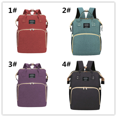 折りたたみベビーベッド付き大容量マザーズバッグ