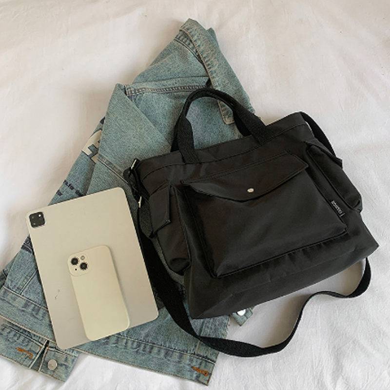 大容量キャンバス地多機能マザーズバッグ