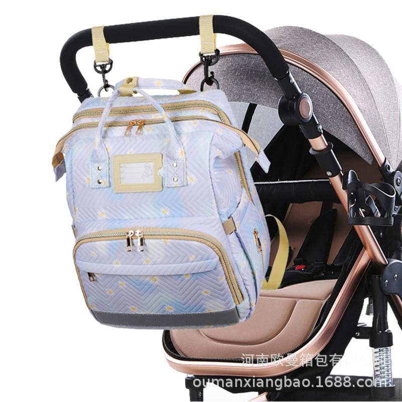 マザーズバッグ マザーズバッグ 花模様多機能お出かけリュック