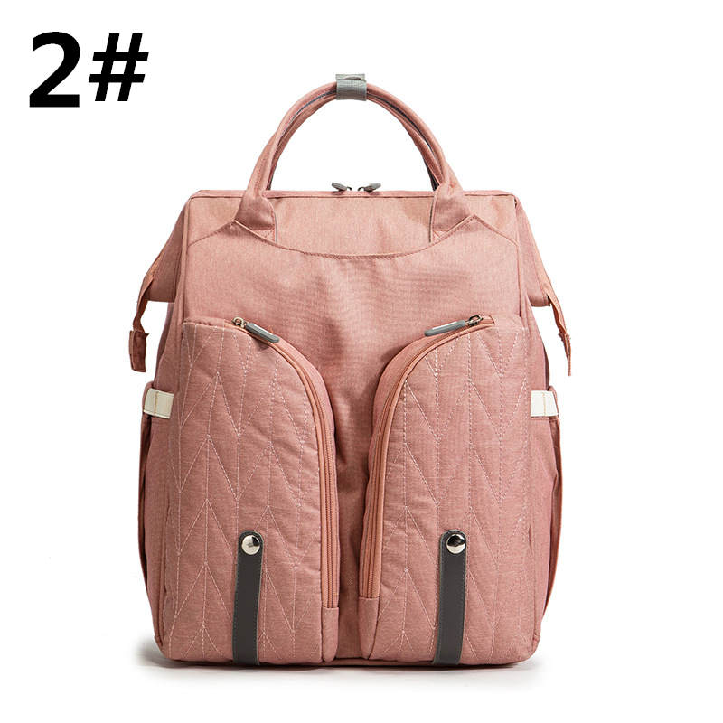 多機能マザーズバッグ ベビーベッド付き 大容量 防水