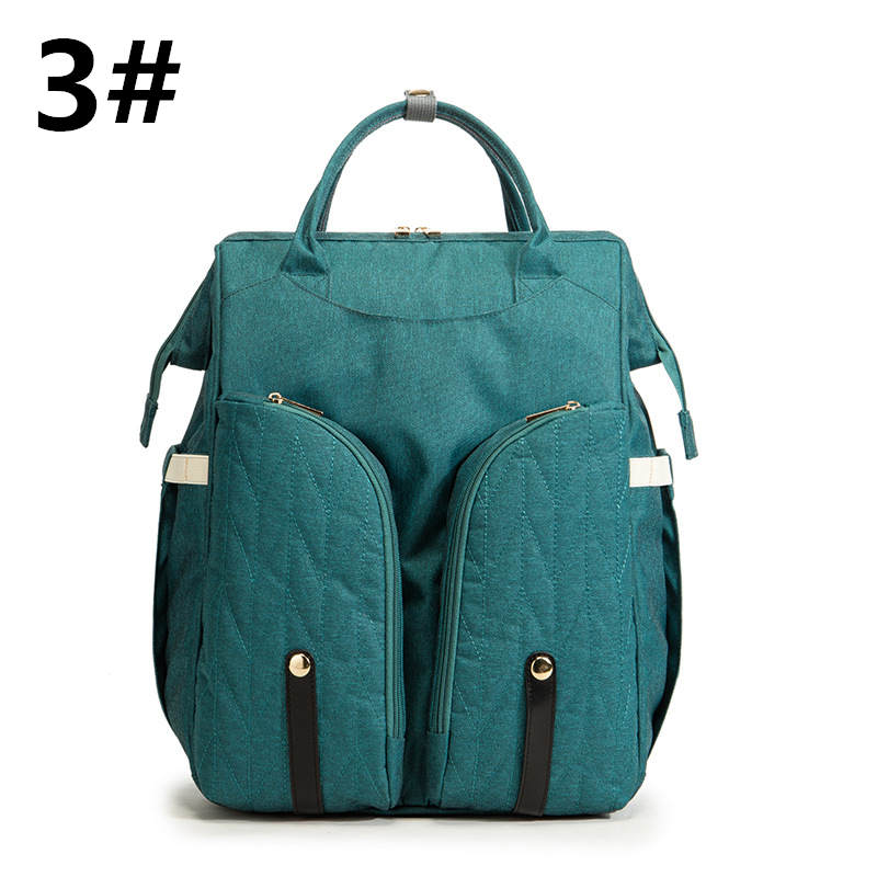 多機能マザーズバッグ ベビーベッド付き 大容量 防水