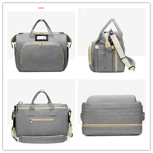 全6色 折りたたみベビーベッド機能付き大容量マザーズバッグ