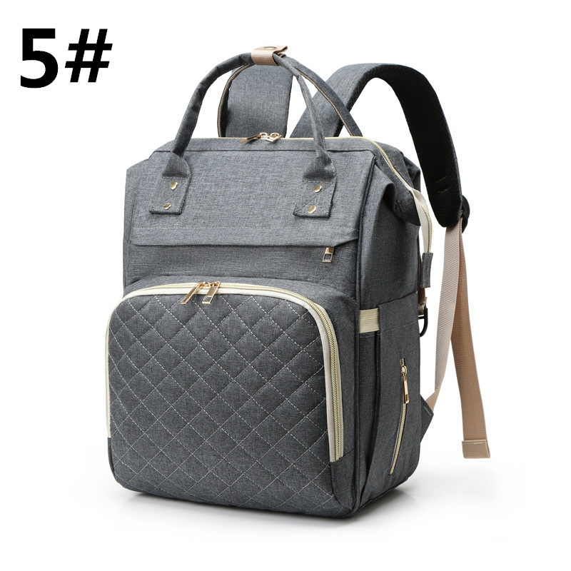 多機能大容量マザーズバッグ リュック型 6色展開